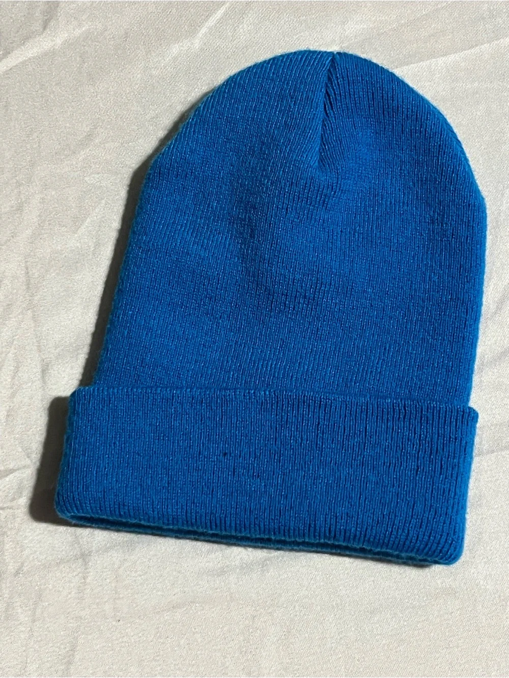Carhartt Beanie Hat in Royal Blue with Gold Logo Size Infant/Toddler